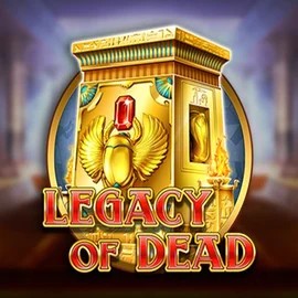 Legacy of Dead logo by Play'n GO at Tuuri Casino