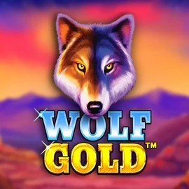 Wolf Gold online game logo by Pragmatic Play on tuuricasinos.com